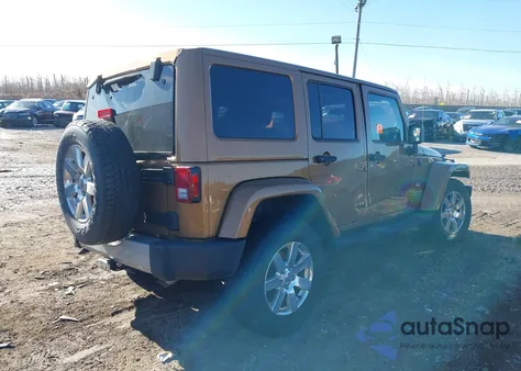 2011 Jeep Wrangler Unlimited 70Th Anniversary z USA, uszkodzony, nr VIN 1J4BA7H11BL581712